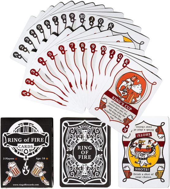 Ring of Fire Cards - The Classic Drinking Game with All the Rules Illustrated on the Cards - Great For Students and Parties - Image 3