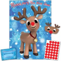 Christmas Family Game - RUDOLPH'S RED NOSE- Family, Kids, Office Xmas Party Game - 35 player - #X