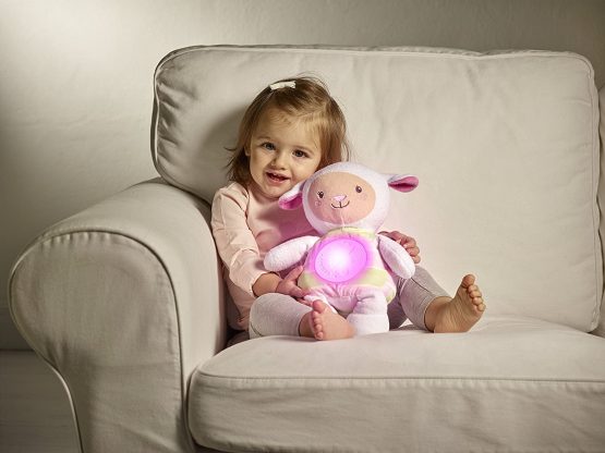 Chicco First Dreams Lullaby Musical Sheep Nightlight Projector, Blue - Image 4