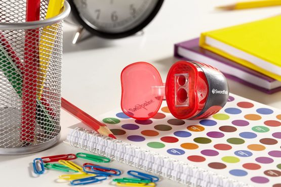 Swordfish "Canister Flip" Double Hole Canister Pencil Sharpener [Pack of 1] Assorted Colours [40291] - Image 3