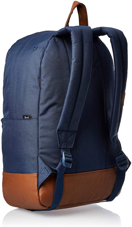 Herschel Heritage Rucksack, 21.5 Liter, Navy/Tan - Image 2