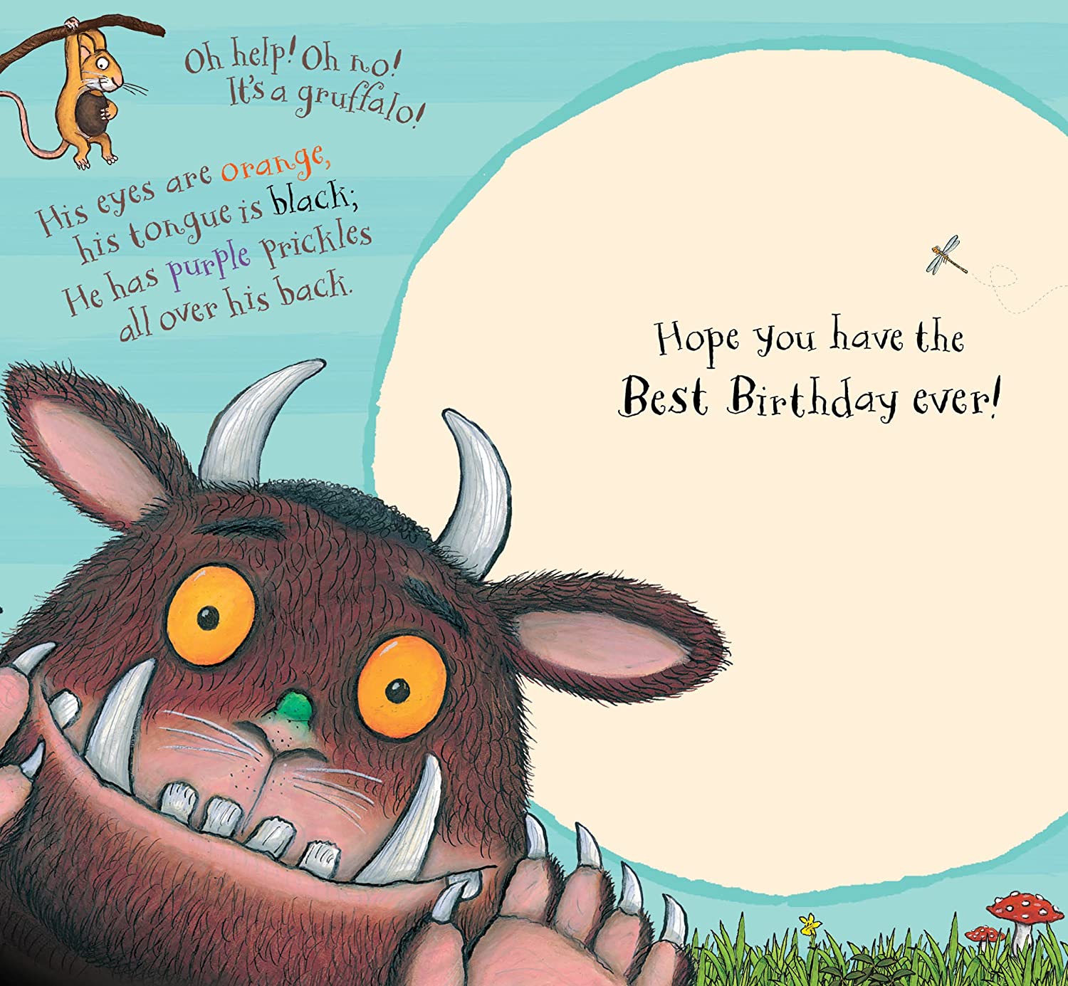 The Gruffalo Brother Birthday Card,Multi,9 x 5 inch - Image 2