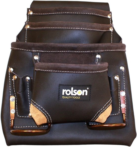 Rolson 68883 Single Oil Tanned Tool Pouch