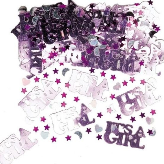 amscan 9900852 It's a Boy Baby Blue Metallic Confetti-14g-1 Pack - Image 2