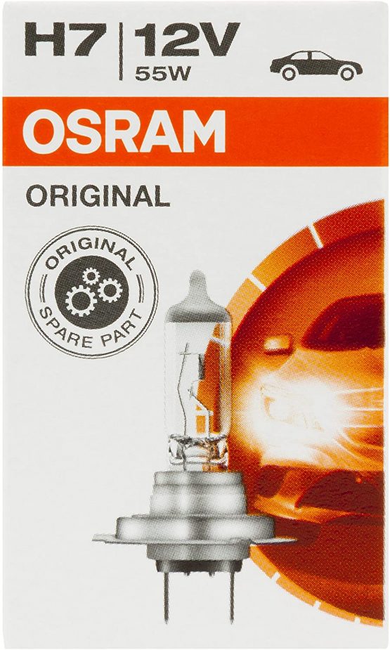 OSRAM 64210L 12V 55W H7 Longlife Px26D Boxed (Single) - Image 2