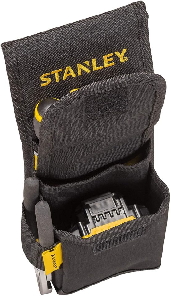 STANLEY Tool Sheath Pouch with Velcro Closure, Multi-Pocket Storage Organiser for Tools and Small Parts, 1-93-329 - Image 4
