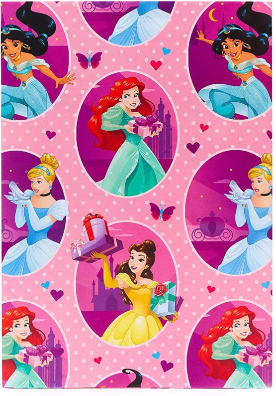 Disney Princess Wrapping Paper - Girls Wrapping Paper - Kids Wrapping Paper - Image 3