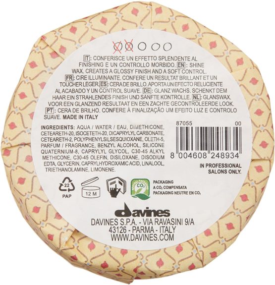 Davines More Inside Shine Wax (13509), Davines, 75 ml - Image 3