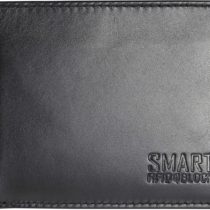 Koruma Mens Premium Genuine Leather Bifold Wallet Smart Credit Card Blocker and Coin Pocket with RFID & 100% NFC Protected – Black 3-in-1 Wallet