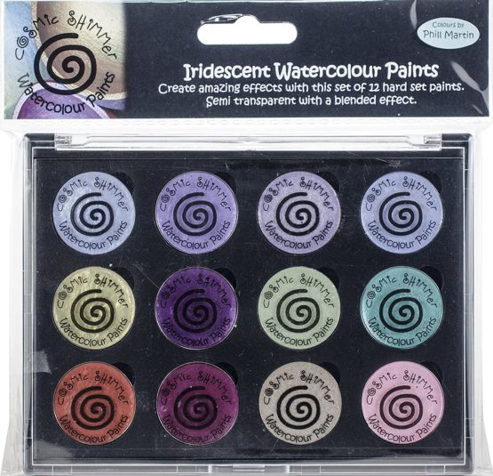 Cosmic Shimmer - Iridescent Watercolour Palette - Frosted and Chic
