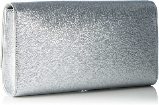 Valentino by Mario Valentino Women's Divina POCHETTE, Silver (Argento), 12x4.5x27 cm (W x H x L) - Image 2