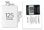 Q-Connect Laminating Bag 110 x 75 mm 125 Mc ID Box of 100 - Image 2