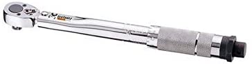 Ice Toolz Xpert Precision 27cm Torque Wrench 5-25 NM, Silver, Range: 5 - 25Nm, 1/4 inch & 3/8 inch driver