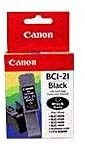 Canon Bci-21 Bci21 Bci-21Bk Bci21Bk Black Ink Cartridge