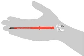 Bahco 8810SL-2P Slim/Insulated Interchangeable Blades for Pozidriv Head Screws Red, Size 1, Set of 2 Piece - Image 3