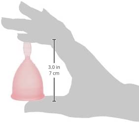 Daisy Cup Reusable Menstrual Cup, Small, Pink - Image 2