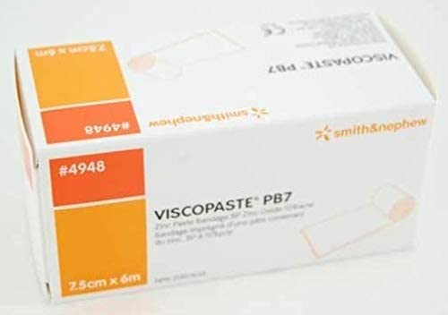 Viscopaste PB7 Bandage 7.5CM X 6M, White - Image 2