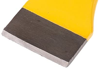 STANLEY FATMAX 2.1/4x10" Electricians Steel Chisel with Guard, 4-18-0330, Black/Yellow, Electricians Chisel 2.1/4 x 10 Inch - Image 3