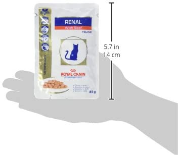 ROYAL CANIN Renal Feline Beef Cat Food, 85 g-12 x 85 g, 85 g (Pack of 12) - Image 3