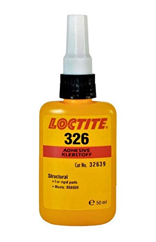 Loctite 232688 326 Structural High Impact Magnet Bonder Adehesive, 50ml, Amber