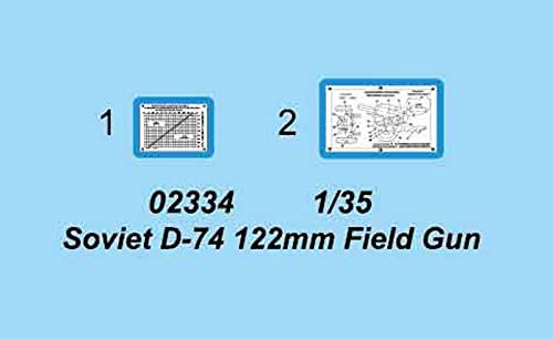 Trumpeter 1:35 - Soviet D-74 122mm Field Gun, Various, Large - Image 3