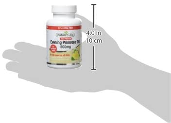 Natures Aid Evening Primrose Oil 500mg, Cold Pressed Omega-6 GLA, Supports Hormonal Balance - Image 4