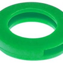 Merriway BH04006 Key Cap Sleeve Identifier Rings, Plastic - Green, Pack of 10