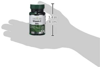 Natures Aid Vitamin E 1000iu, High Strength Natural Antioxidant, Supports Skin, Heart, Eyes, Immune Health & Cell Protection - Image 4