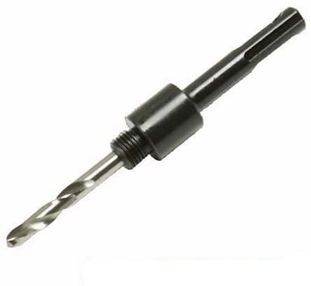 Silverline 675054 Holesaw SDS Plus Arbor 32 - 152 mm, Black