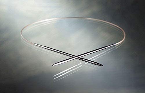 addi Basic Fixed Circular Knitting Needles 100cm 2.25mm, Zilver - Image 4
