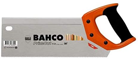 Bahco 12-Ten Tenon Saw, Black, 12 inches
