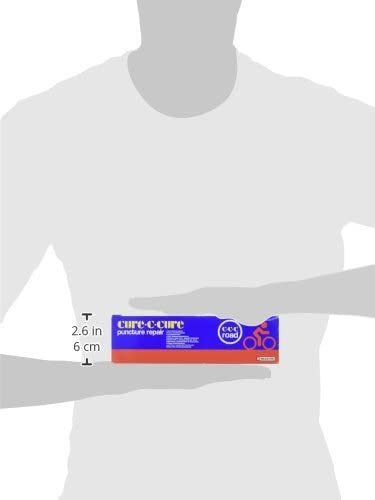 Weldtite Outdoor and Sports Cure-c-cure Weldtite Cure c Cure Feather Edge Cycle Repair Patch Strip Grey 50 Pack, Grey, Pack UK - Image 2