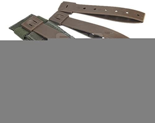 HANSTRONG GEAR Durable Tactical Molle System 5 Inch Long Tactical Clips Strap 3 Pack DE, 5 inch-DE, 5 inch-DE - Image 4
