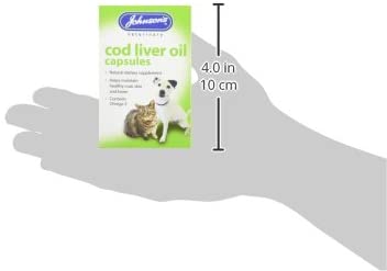 Johnsons Veterinary Products Cod Liver Capsules, Clear, 40 count (Pack of 1) - Image 4