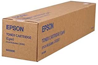 Epson C13S050090 AcuLaser AL-C4000 C4000 colour toner cartridge cyan blue S050090, Black