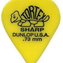 Dunlop Tortex Sharp 073 Yellow (Pack of 12)