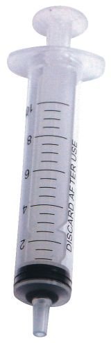 Plastic Syringe 10ml (5 Pack), Pack of 1