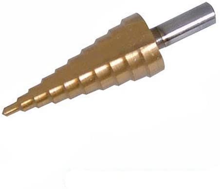 Silverline 698459 Titanium-Coated HSS Step Drill 4 - 22 mm, BLUE