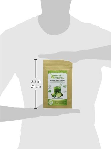 GOLDEN GREENS ORGANIC Organic Green Passion Powder 90g (PACK OF 1), White, 90 g (Pack of 1) - Image 3