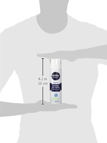 Nivea For Men Sensitive Soothing Shaving Gel 200ml, 200 ml (Pack of 1) - Image 3