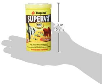 SUPERVIT 500ml / 100g - multi-ingredient flake food for omnivorous & carnivorous fish (immune support, growth & color enhancement) - Image 4