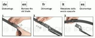 Bosch Aerotwin A 188 S, Front Windscreen Wipers, Set of 2 Replacement Blades, Comes with Pre-assembled Adapter, 2 Blades - Image 3