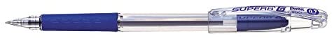 Pentel Recycology 0.7mm Superb Grip Ballpoint Pen - Blue (Pack of 12), 1 count (Pack of 12)