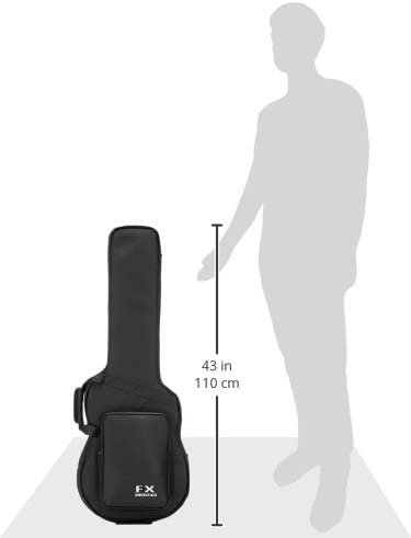 PURE GEWA FX F560075 S-Shape Light Weight Softcase for E-Guitar, Black - Image 3