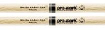 Pro Mark PW2BW Japanese Shira Kashi White Oak 2B Wood Tip Drumsticks