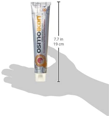 Ikon Osmo Haarfarbe Medium Warm Brown 4 NW – Permanent, Mit Sonnenblumenkern-Öl, 100 Ml Profi-Größe
