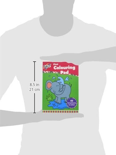 Galt Toys, First Colouring Pad, Kids Colouring Book, Ages 3 Years Plus, Multicolor, Medium - Image 3