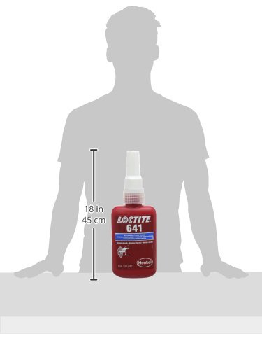 Loctite 234863 641 Bearing Retainer Sealant Super Adhesive Glue, 50ml, Yellow - Image 3