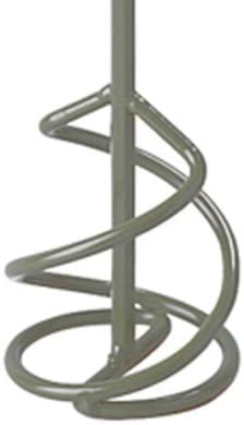 wolfcraft mortar and adhesive mixer diameter 85 x 400 mm I 1708000 I for drills I ideal for up to 10 kg of material I Made in Germany
