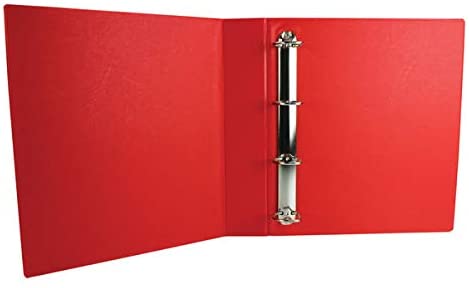 Q-Connect A4 40mm Presentation 4d-Ring Binder - Red, 40 mm - Image 2